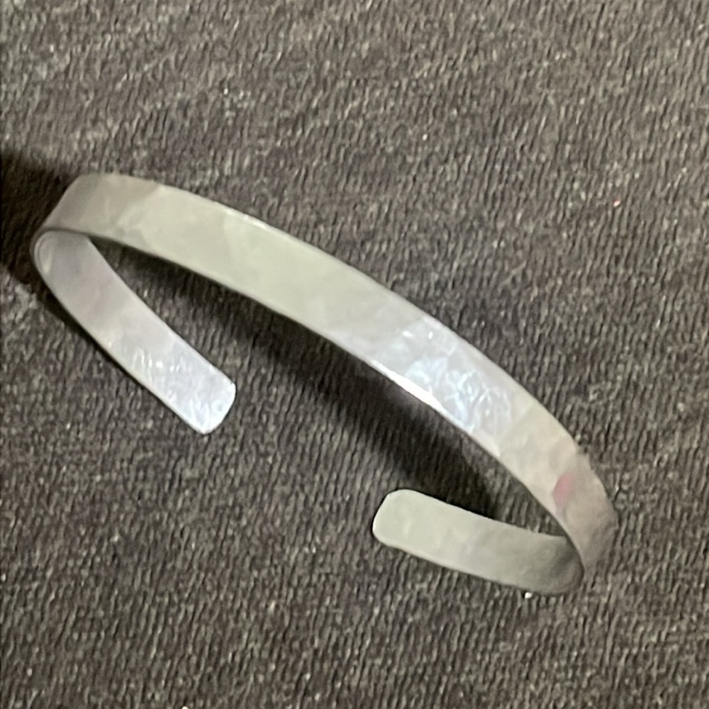 Sterling OPEN BANGLE BRACELET real solid Silver Fine Jewelry Vintage